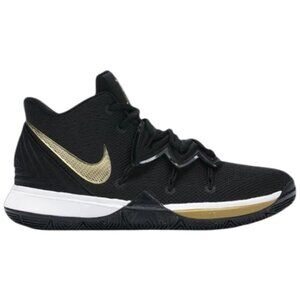 Nike Kyrie 5 Black/Gold Basketball Shoe- Sz. 5Y